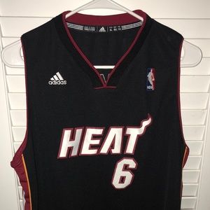 Adidas LeBron James Miami Heat Jersey